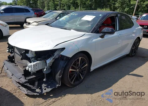 2020 Toyota Camry Xse z USA, uszkodzony, nr VIN 4T1K61AK2LU386331